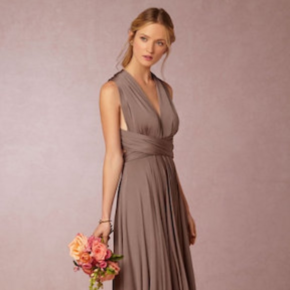 bhldn wrap dress